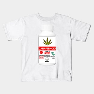 Cannabis Pain Reliever Kids T-Shirt